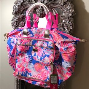 Lilly Pulitzer Travel or Beach Bag.